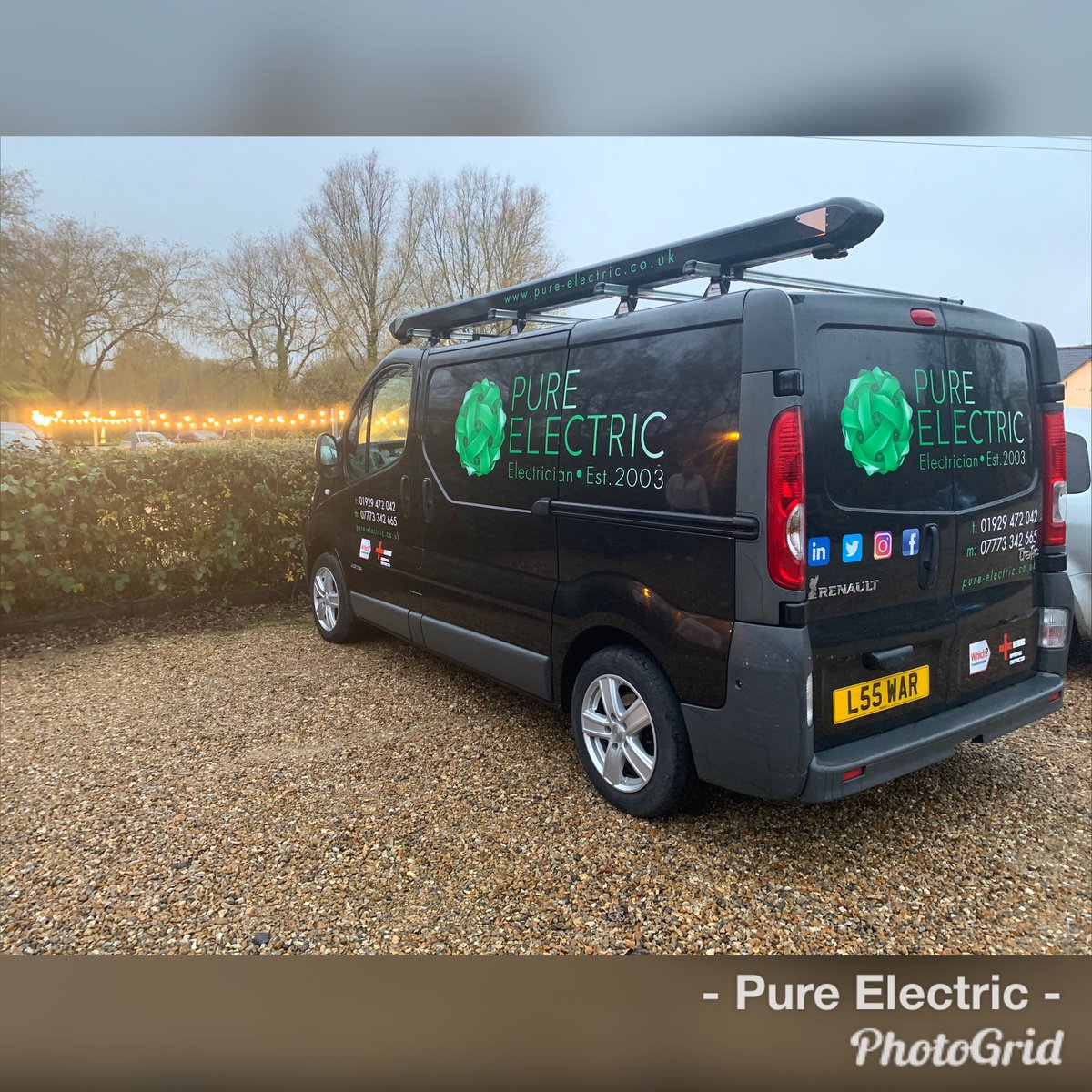 pureelectricuk's tweet image. That’s the van with a ‘make over’. I’m pleased with it, the smaller logo’s can come off when needed when I switch approval bodies. Got a couple of other logo’s to go on at some point, watch this space. ✳️✅💚 #Electraform #e5