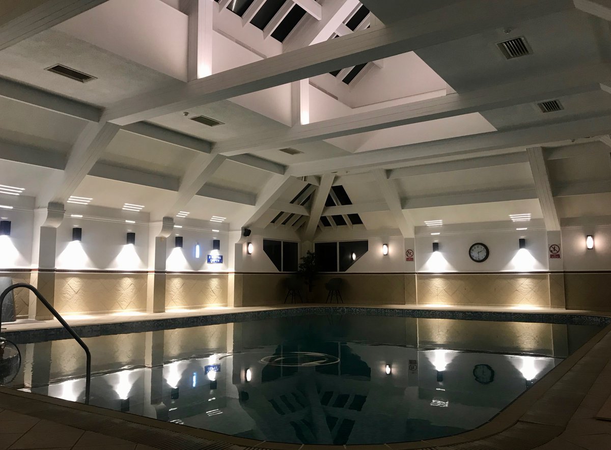 SachaInteriors's tweet photo. New lighting at The Crown Hotel, Carlisle making a huge difference ! ... Gym and changing rooms nearly finished ... https://t.co/jRuRvRRKng