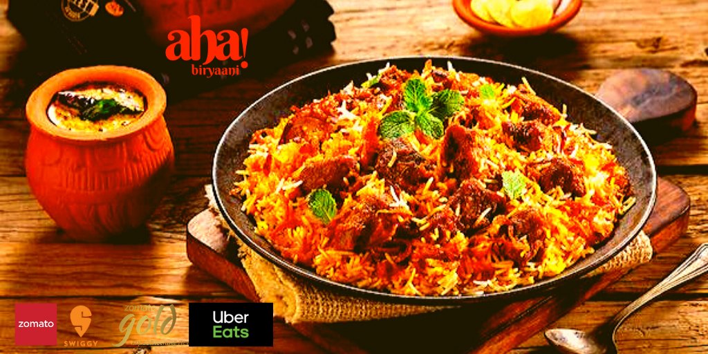 ahabiryaani's tweet image. Delivering the joy everyday #Aha is the #Biryani #masterchef The authentic spices from #Kerala blended with the most aromatic rice, served with succulent #chicken &amp;amp; #mutton our #biryani stands through the time. #EatWhatYouLove #LoveWhatYouEat @swiggy_in @UberEats_IND @ZomatoIN
