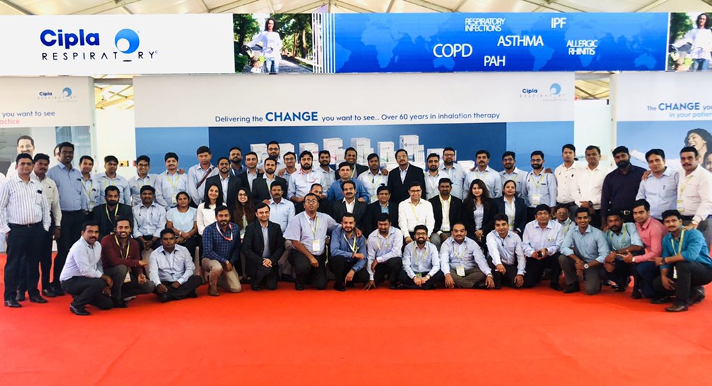 jijoraju4u's tweet photo. #Napcon19 @Cipla_Global  team respiratory proved that each one is a true leader. each one gave their best to keep the cipla leadership flag fly high https://t.co/AHBXr5zkLw