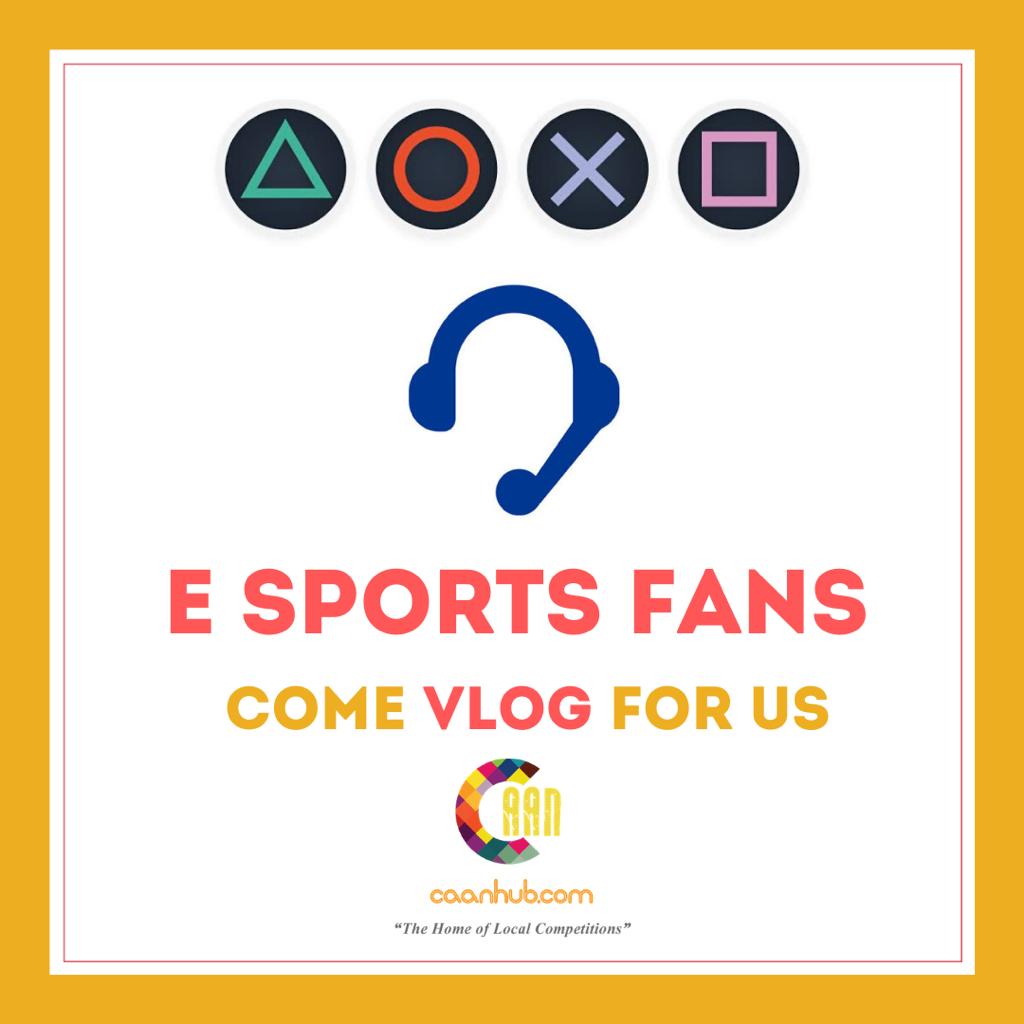 caanhub's tweet photo. Looking to create India’s first E-Sports vlogging star.
Get in touch - NOW
.
.
.
#Caanhub #CAAN #WeCAAN #YouCAAN #Indiacaan #esports #PUBG #CallofDuty #FIFA20 #pes2020mobile #vlog #vlogger #vloggingindia #vlogging #streaming #vloggercamp #onlinestreaming #StreamerNetwork #gaming https://t.co/Eo1IvzMRLV