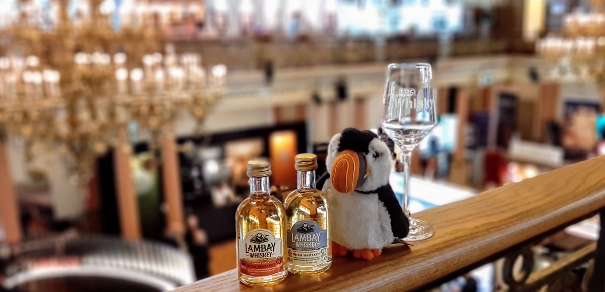 LambaySean's tweet photo. InterWhisky, the final day! We've had stories and sip, an unknown number of #lambaylegends, and the doors are opening now. Come past our stand and #uncorktheunique!
#whiskey #whisky #irishwhiskey #drinkaware #drinkresponsibly #whiskeytasting #camuscasks #lambayallday https://t.co/NOurBXjxbv
