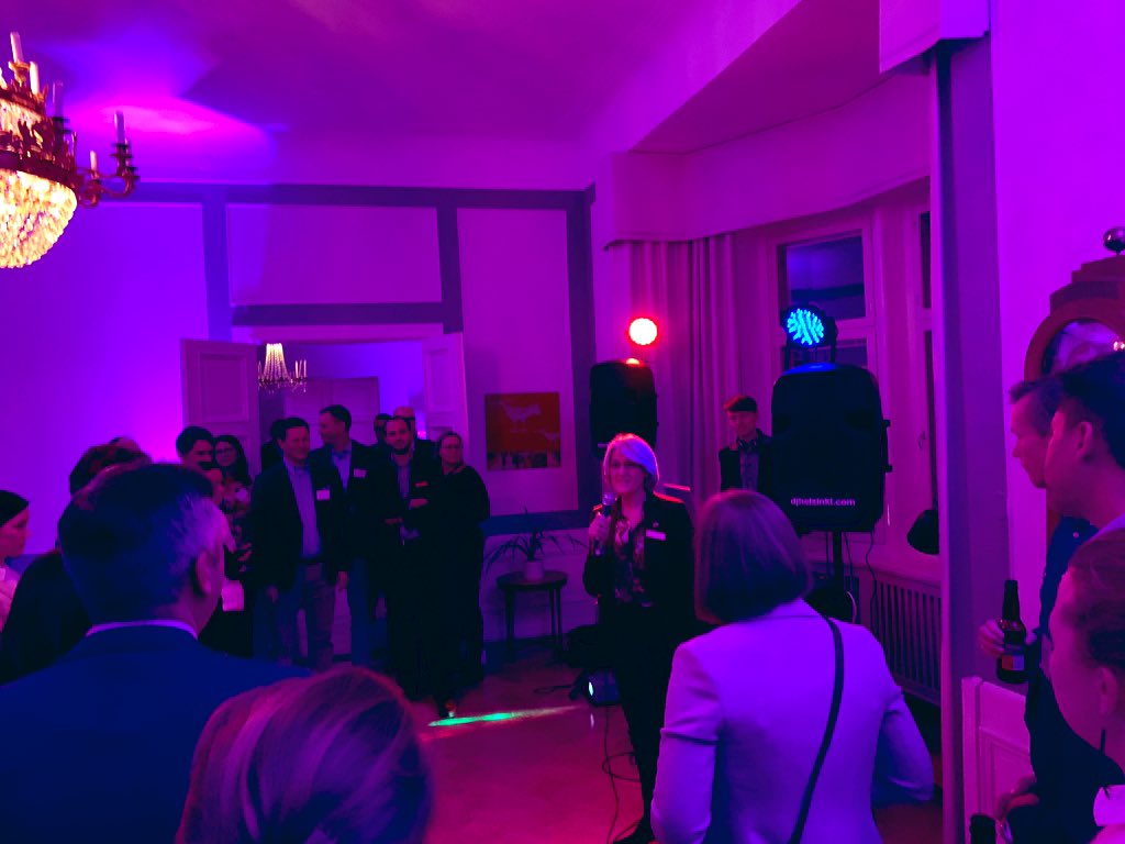 KlyngeC's tweet photo. During @SlushHQ the 🇩🇰 Residence in Helsini was transformed into an uber-cool side-event for entrepreneurs &amp; partners. Thx to @DKAMBinFinland &amp; team for hosting &amp; to 🇫🇮 Amb 4 Inno @JarmoSareva, @mariegorvild/ @techfestivalcph &amp; @Simon19757/@CphFinTech for joining. #TechPlomacy🌐 https://t.co/r6F9zrF27e