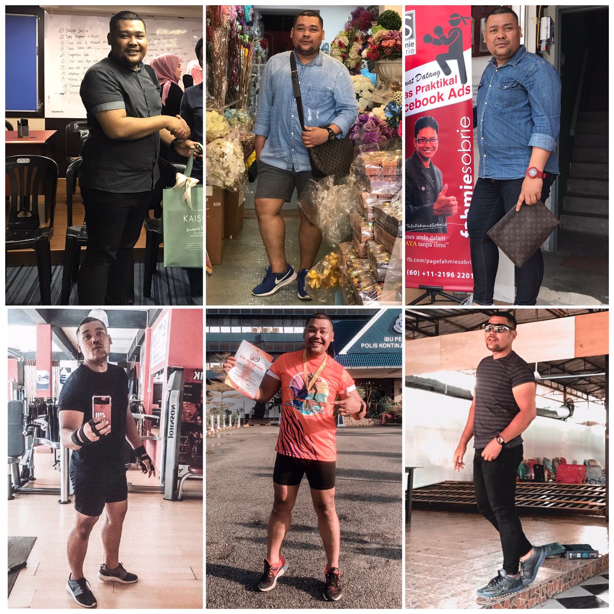 Days 243 & keep counting...thank fams & frens #weightloss #weightlossjourney #weightlosstransformation #roadtoidealweight #bodygoals #perfectweight #obesetofit #bodytransformation #healthylifestyle #asia #malaysia #discipline