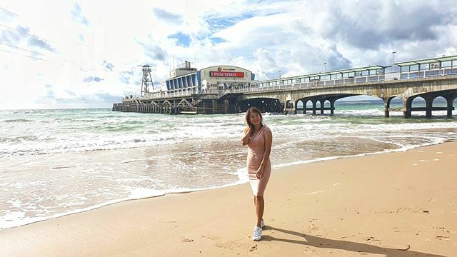 mygAgustD7's tweet photo. Last days of summer #tbt #bournemouth #helloengland🇬🇧 https://t.co/Q1AXkjVG4r