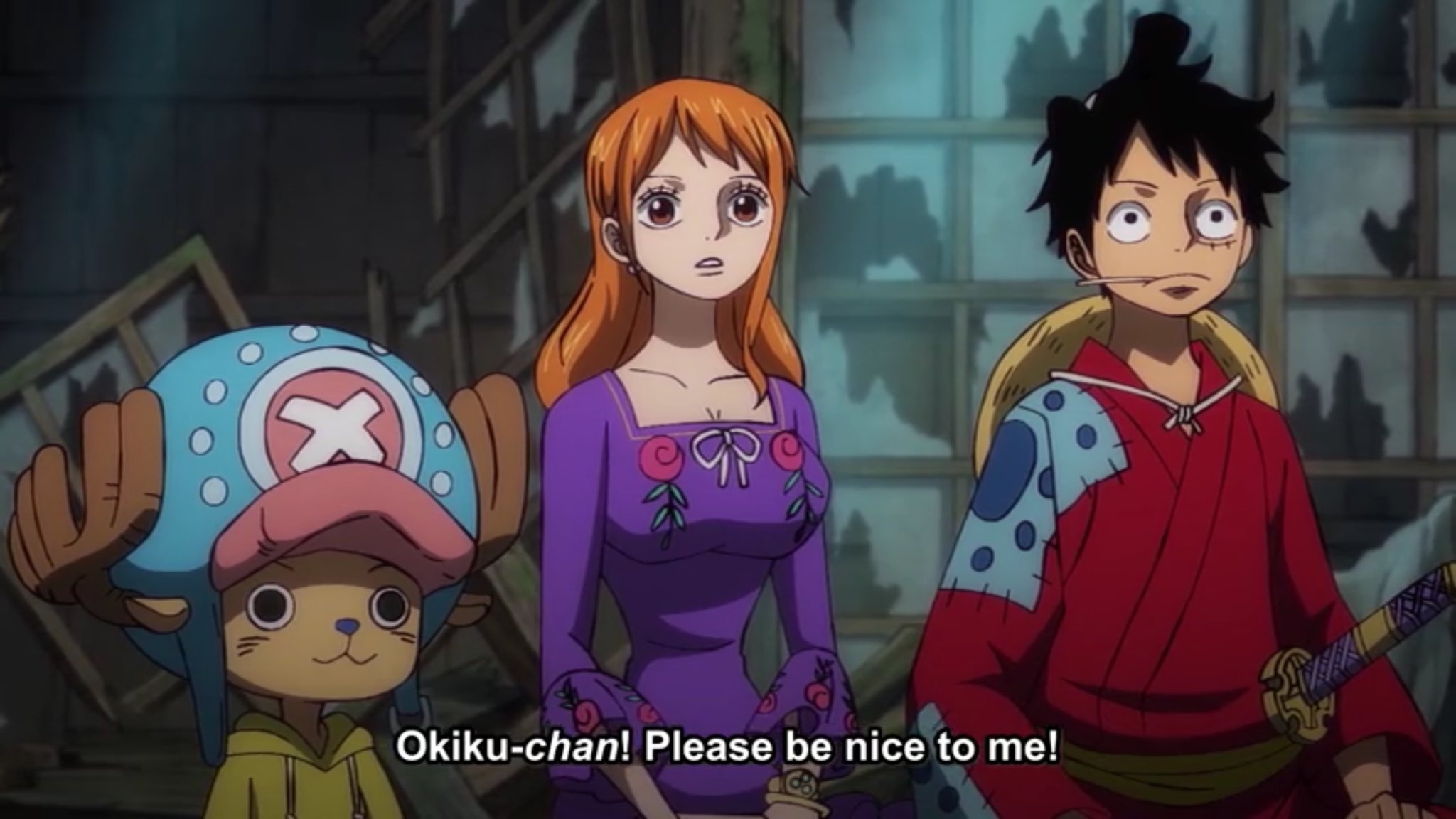 Monkey D Gizem ししし Luffy Era ルフィ Auf Twitter Onepiece911 I Love How A Part Of The Wci Crew Is Shown Here While Sanji Is Doing His