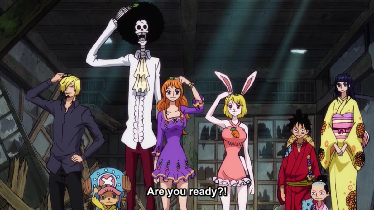 Monkey D. Luffy and Nami, One Piece Episode Preview 827
