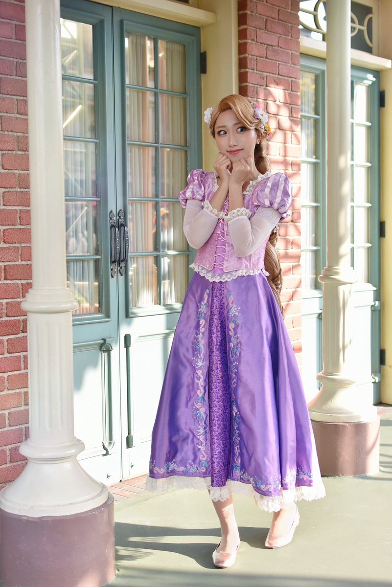Dハロ仮装】 🌼ラプンツェル 3年くらいずっとやるやる言ってたラプ