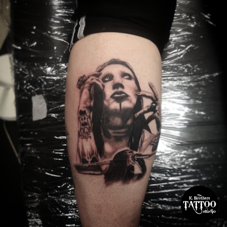 Marilyn Mansons 27 Tattoos  Their Meanings  Body Art Guru