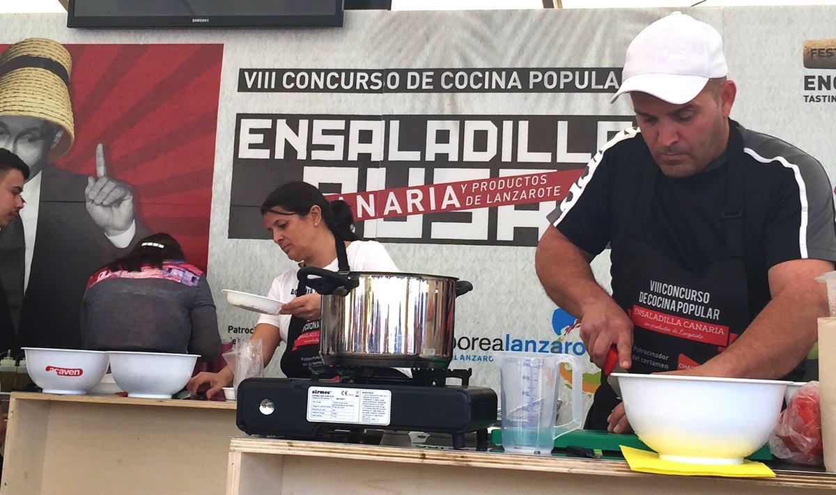 I seem to be on the judging panel of the ensaladilla rusa competition @saboreaLZT #SaboreaLanzarote