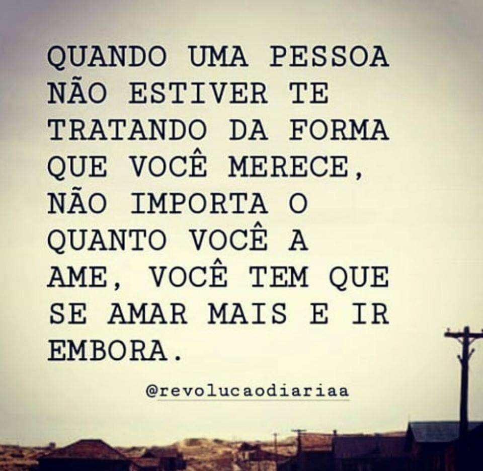 Primeiro o amor próprio sempre....