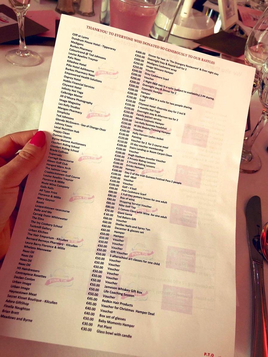 NetworkKildare's tweet photo. A massive thank you to everyone who donated so generously to our charity lunch 🙏 @AoibheannPinkT 

#NetworkKildare
#fightlikeachild
#NetworkIreland https://t.co/23Js3Ob49p