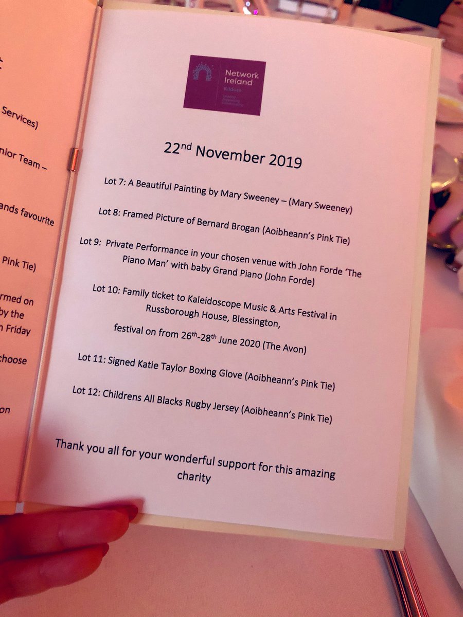 NetworkKildare's tweet photo. A massive thank you to everyone who donated so generously to our charity lunch 🙏 @AoibheannPinkT 

#NetworkKildare
#fightlikeachild
#NetworkIreland https://t.co/23Js3Ob49p