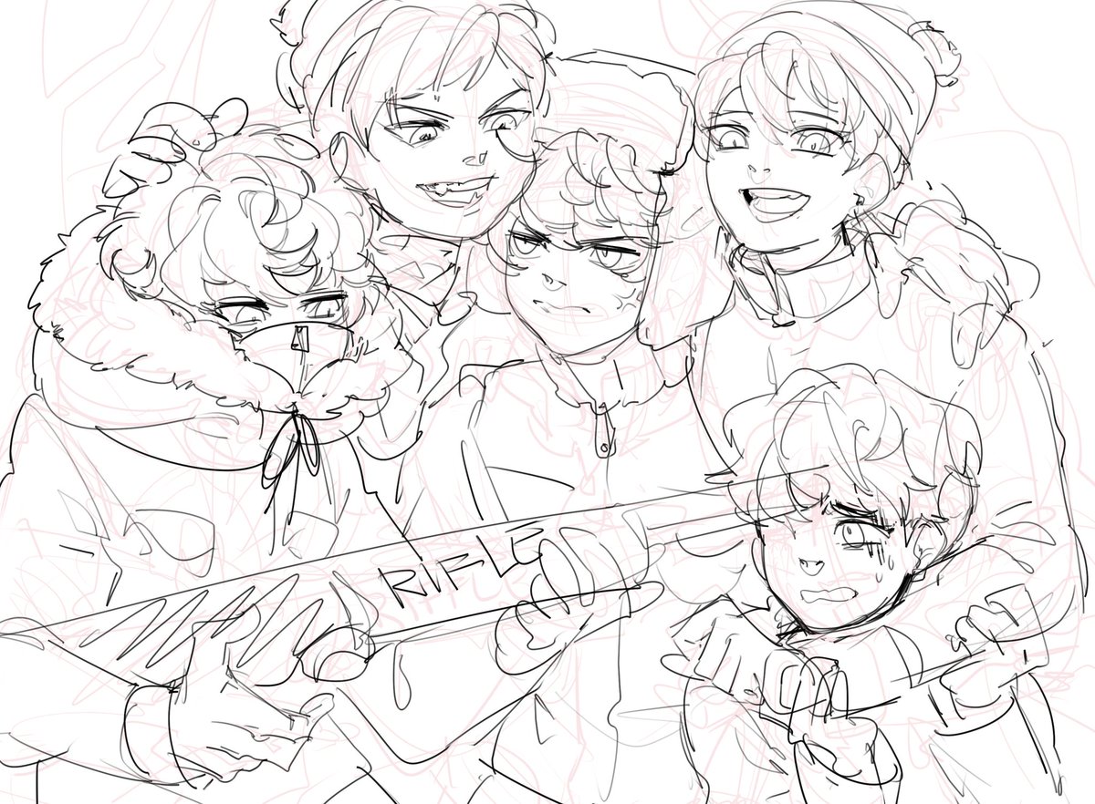 South park boys wip!
... why do I only get in the mood to draw when I'm way busy with schoolwork 