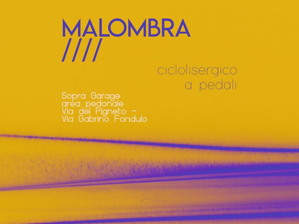 𝐌𝐚𝐥𝐨𝐦𝐛𝐫𝐚-𝐂𝐢𝐜𝐥𝐨𝐥𝐢𝐬𝐞𝐫𝐠𝐢𝐜𝐨 𝐚 𝐩𝐞𝐝𝐚𝐥𝐢
𝐒𝐨𝐩𝐫𝐚 𝐆𝐚𝐫𝐚𝐠𝐞 𝐀𝐫𝐞𝐚 𝐩𝐞𝐝𝐨𝐧𝐚𝐥𝐞 𝐕𝐢𝐚 𝐝𝐞𝐥 𝐏𝐢𝐠𝐧𝐞𝐭𝐨- 𝐕𝐢𝐚 𝐆𝐚𝐛𝐫𝐢𝐧𝐨 𝐅𝐨𝐧𝐝𝐮𝐥𝐨
Gli spettatori/pedalatori si trovano a pedalare all'interno di un tunnel magico e immaginario.
#RGB19