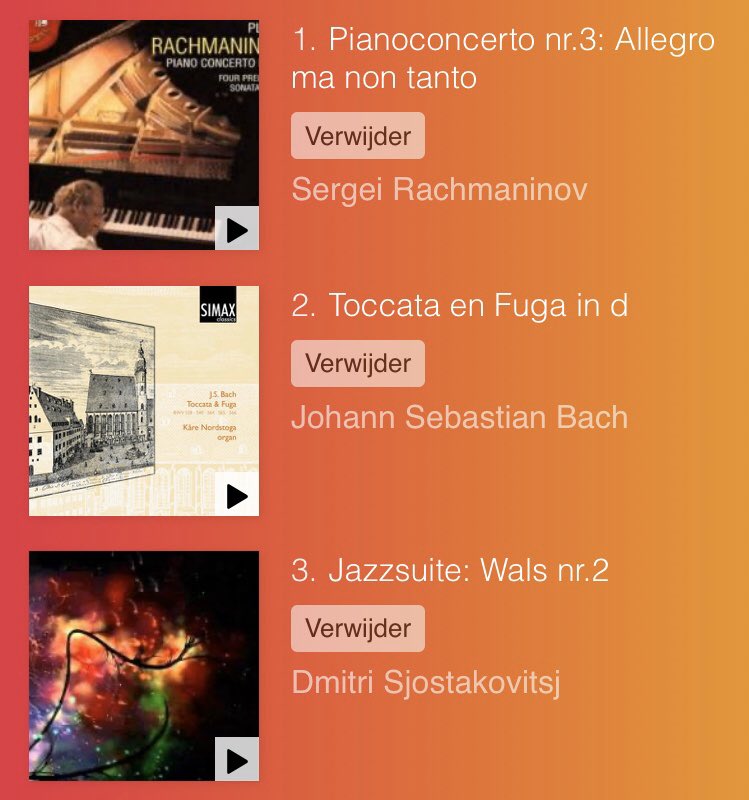 janfmVI's tweet photo. And Dmitri Dmitriyevich Shostakovich got (only?) the #30 position with the Wals 2 from his Jazzsuite
(#3 in my “Joy/Passion” list)
* We need more Shostakovich! 😉*
#GreetSamyn #MarkJanssens
@Klararadio #klaratop100 https://t.co/aDRslnJNnw