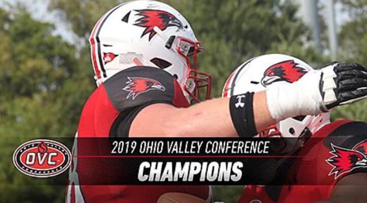 NateSaverino's tweet photo. SEMO is the first school since 2001, and only the second EVER, to win @OVCSports championships in Football, Volleyball, and Soccer in the same school year. #LetsSoar https://t.co/gbdGURCpFE