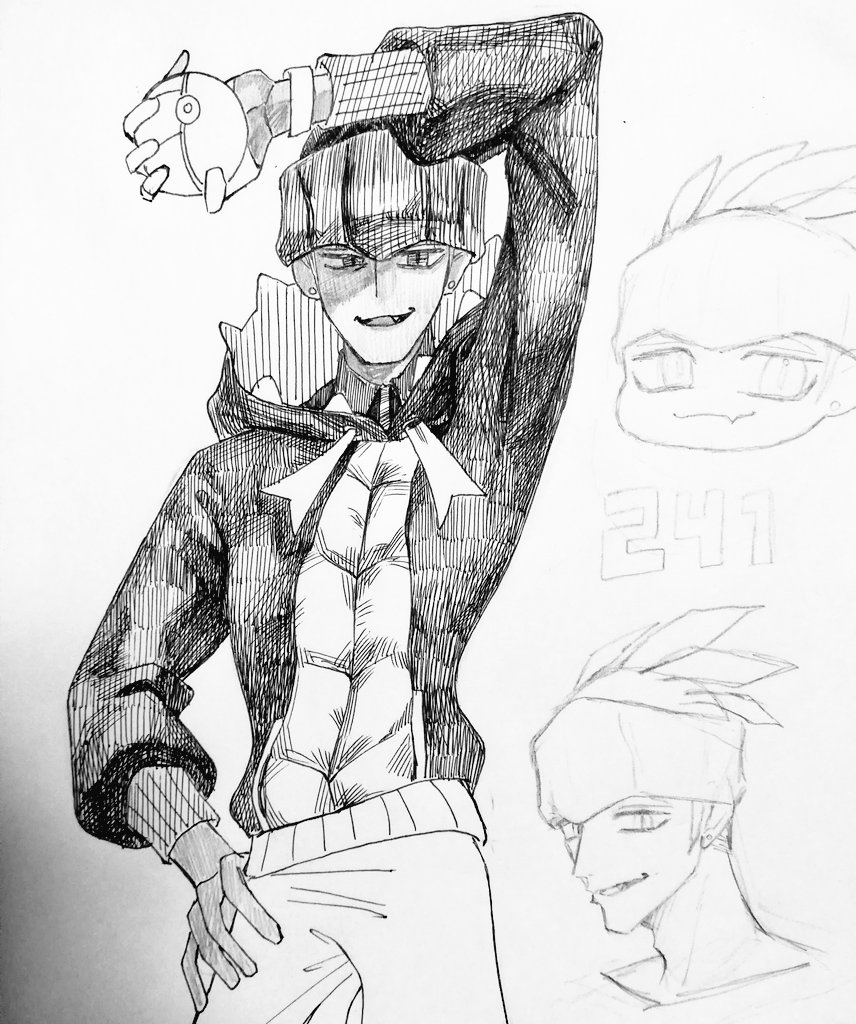 まじであげるものなんもないから今日ちゃかちゃか描いた落書き載っけとくね 