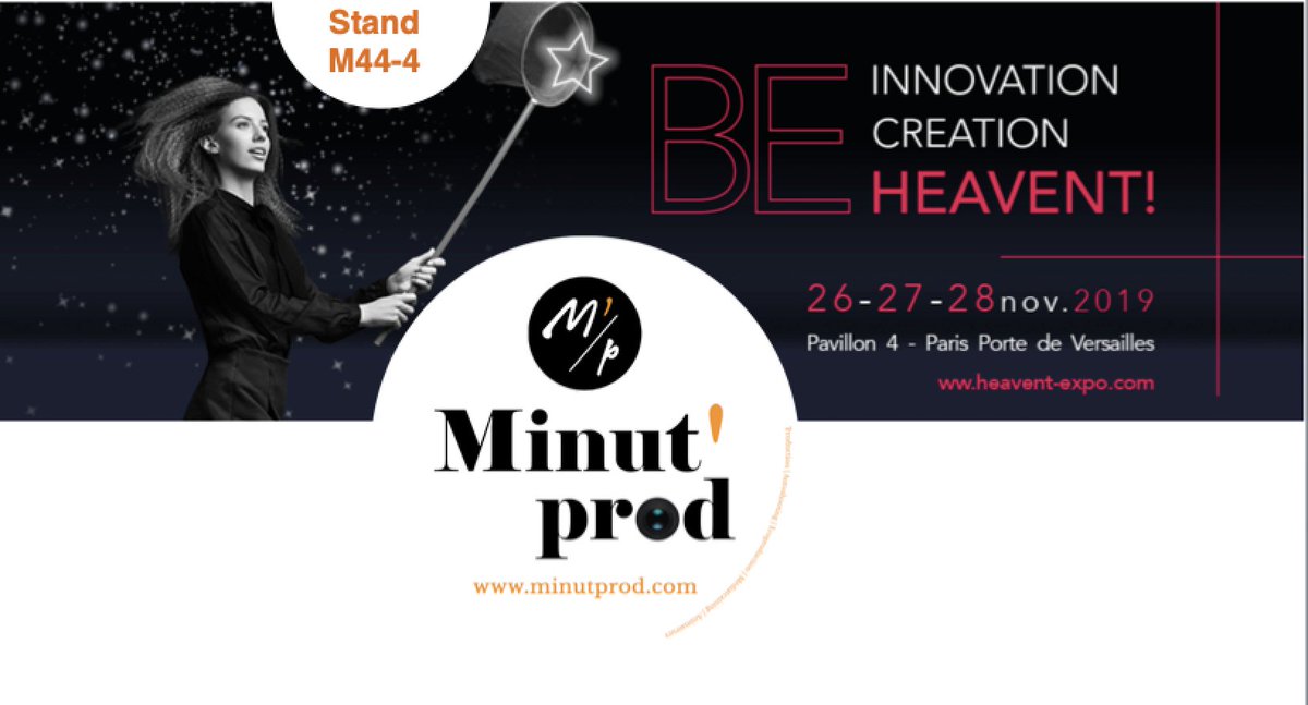Venez nous rencontrer sur le Salon Heavent Paris Porte de Versailles - Stand M44-04