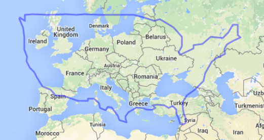 brettshavers's tweet photo. @ABananaRambling Context may be helpful to understand the why for those stats. Living in Kansas puts you over 600 miles away to 2 countries. Living in France puts you within more than a dozen countries at that distance. Living in France and traveling to Spain isn't really traveling 'abroad'. 🙂 https://t.co/2iGBeePD2k