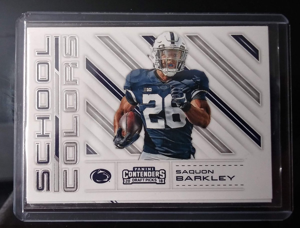 JT_Mun_E's tweet photo. $11 Shipped #BMWT
(2) 2018 Panini Contenders Draft Picks - Saquon Barkley - RC's

(1) School Colors Base Insert
(1) Game Day Ticket Base Insert

#Football #Panini #contenders #saquon #NYGiants #GINAS #NFLDraft #2018draftclass #rookie #pennstate #nittanylions #RC 
@HobbyConnector https://t.co/meHwdWxg8f