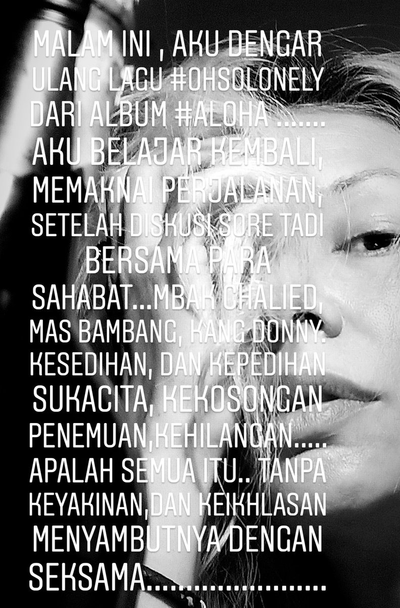 RAYAKAN MUSIK / syaharani / the singer tweet media