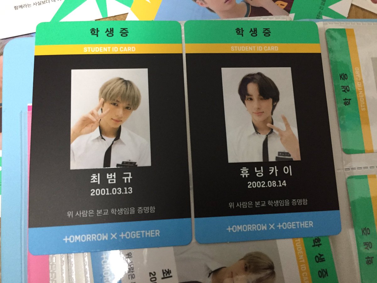 TXT_cherry's tweet image. 밤버전 포카 
범규,휴닝카이 -&amp;gt; 밤버전 수빈,태현 으로 교환 구해요

#투바투포카교환 #943포카교환 #수빈포카 #범규포카 #휴닝카이포카 #태현포카 #포카교환