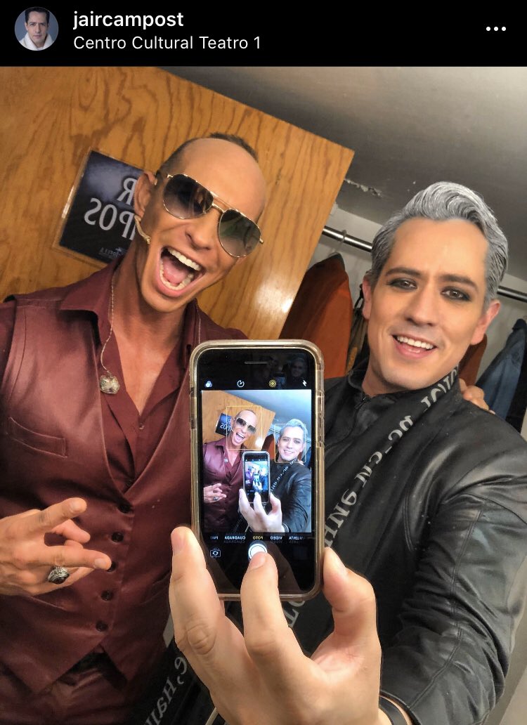 JairCamposT's tweet photo. Cada noche que interpreto Caifas lo disfruto enormemente. @erikrubin y yo los esperamos en @JSELMusical
.
#caifas #jesucristosuperestrella #judas #caiphas #jesuschristsuperstar #jesuschrist #musicals #jaircampos #dappergent #singers #actors #broadwaymusical https://t.co/tNgL55vlsx