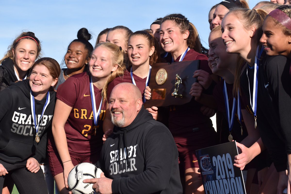 Granby had no troubles in Class M, capping off a 20-0 season with a 6-1 win over Plainfield in the state title game. It’s the second ‘chip for  @GranbySports in three years. “It’s just the best way to go out with a win.”  https://www.courant.com/sports/high-schools/hc-sp-hc-sp-granby-plainfield-girls-soccer-20191123-20191123-awmo7gujbjfelfhvc6vi6n64vq-story.html#nt=oft-Double%20Chain~Feed-Driven%20Flex%20Feature~breaking-feed~unnamed-feature~~17~yes-art~automated~automatedpage
