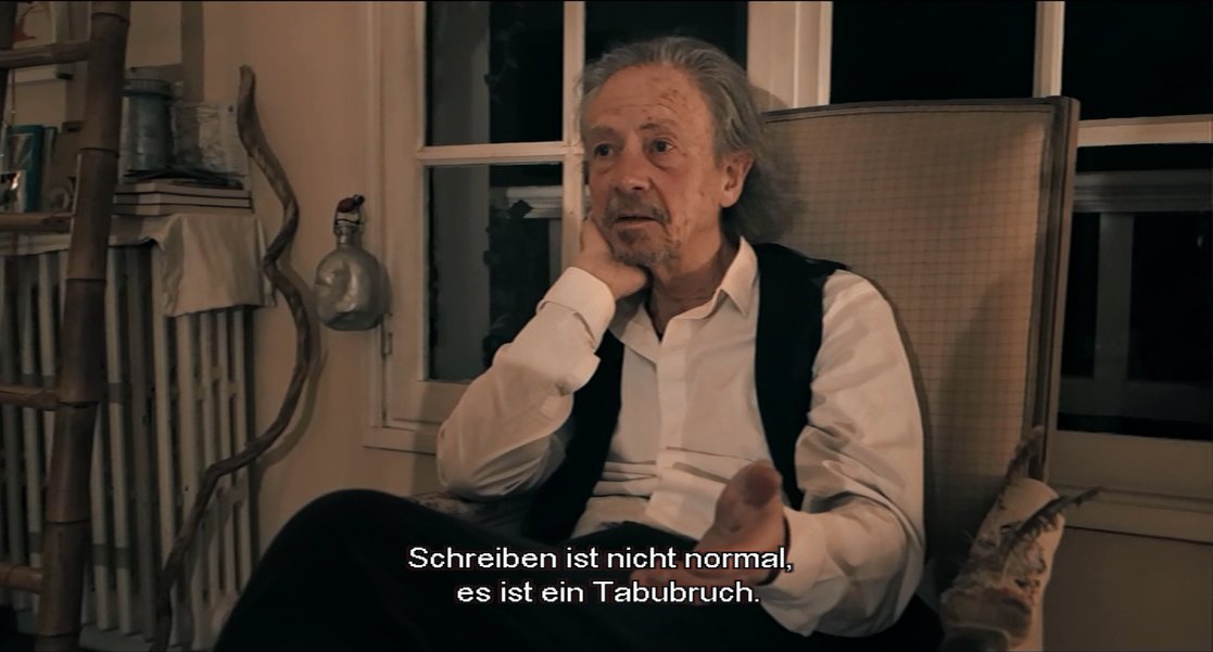 Ecrire n'est pas normal, c'est briser un tabou.
#Handke