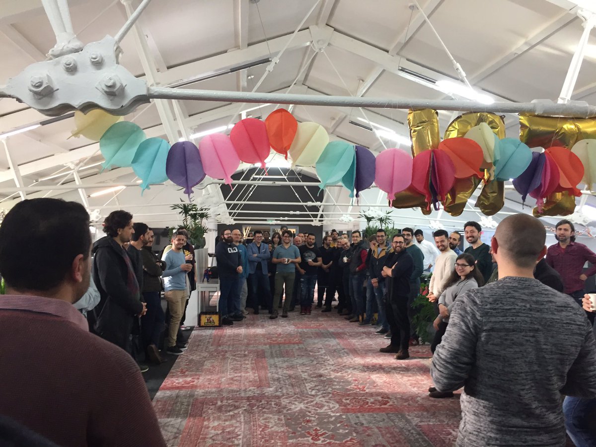 Visiting classes at <a href="/hackyourfutures/">HackYourFuture</a> Amsterdam. HYF is a nonprofit teaching coding to marginalized groups w limited access to further education such as refugees. Curriculum is open source. Always open for new allies/partnerships &amp; friends in the biz. Happy Sunday hacking y’all!