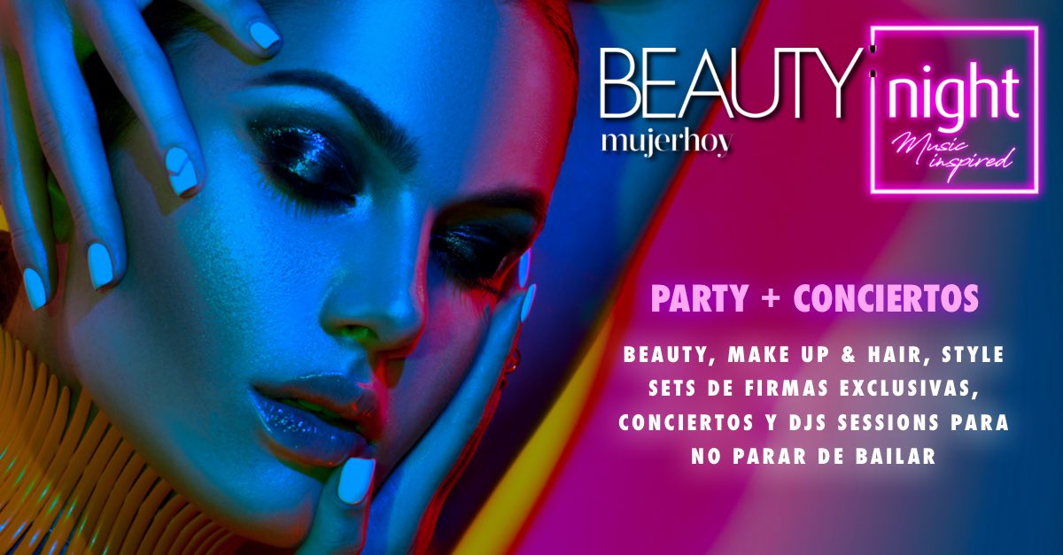 #AlertaPlanazo Este martes vamos a la Beauty Night de <a href="/Mujerhoy/">Mujerhoy</a> a enterarnos de lo último en belleza y a darlo todo en los conciertazos y en la Dj Sessions. ¡Instagram estará que arde! Entrada libre hasta completar aforo. #mujerhoy20 Regístrate aquí: beautyday.mujerhoy.com/2019/