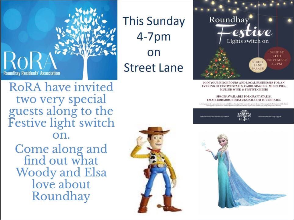 Plenty of tasty treats from local businesses at today's Street Lane festive lights switch-on 4-7pm. Free mince pies from @Cooproundhay, mulled wine, pie &amp; peas from <a href="/Haley_Clifford/">Haley & Clifford</a>, free canapés from <a href="/DeerParkLeeds/">Deer Park Leeds</a> &amp; snowballs <a href="/PizzaExpress/">PizzaExpress</a>, burgers @banyanlds, bar &amp; loads more