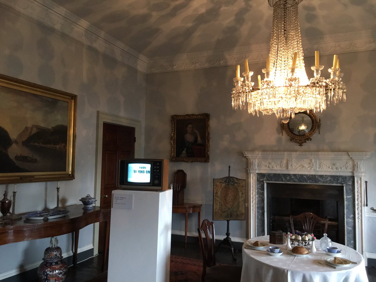 3speeders's tweet photo. Fab morning @HouseGeorgian #Bristol and an intriguing location for @yokoono #interventions2 https://t.co/CkH7wgynlM
