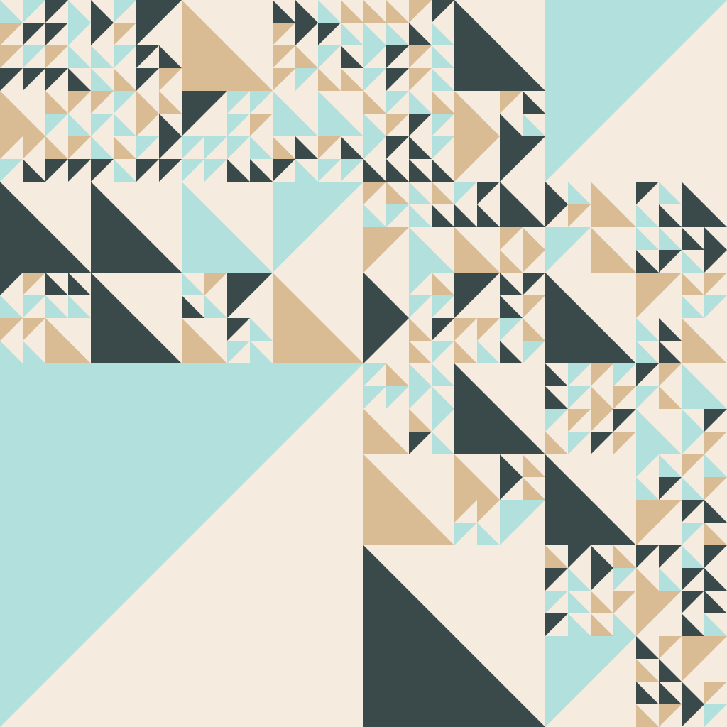 progenart's tweet photo. #recursive #triangles #processing #generative https://t.co/tk33fgjaKs