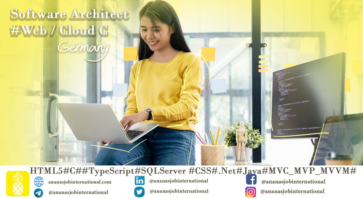 AnanasjobI's tweet image. #استخدام &quot;معمار نرم افزار &quot; در کشور آلمان

لطفا درخواست خود را در لینک زیر ثبت نمایید

bit.ly/2Bzjzs3

#Server_side #language #Data_Interchange #format #PostgreSQL #Relational_Databases #Java #JSON #GIT #Security

#بازارکار #بازار_کار #bazarkar #bazar_kar