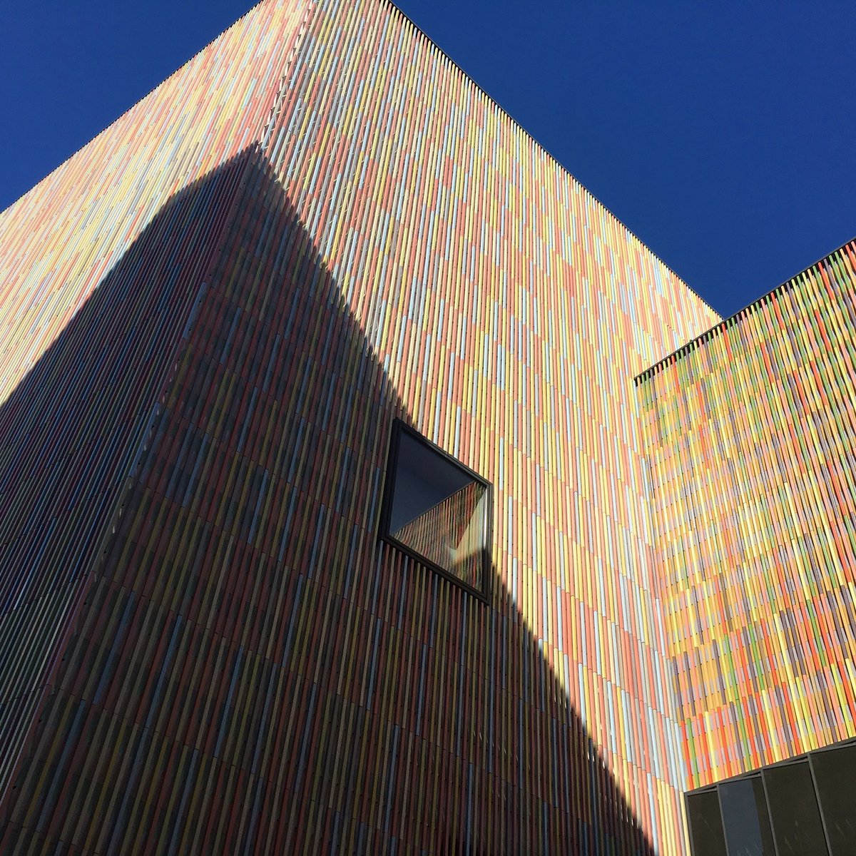 The Brandhorst Museum in Munich by Sauerbruch Hutton, 2005-9. Second photo by the architects