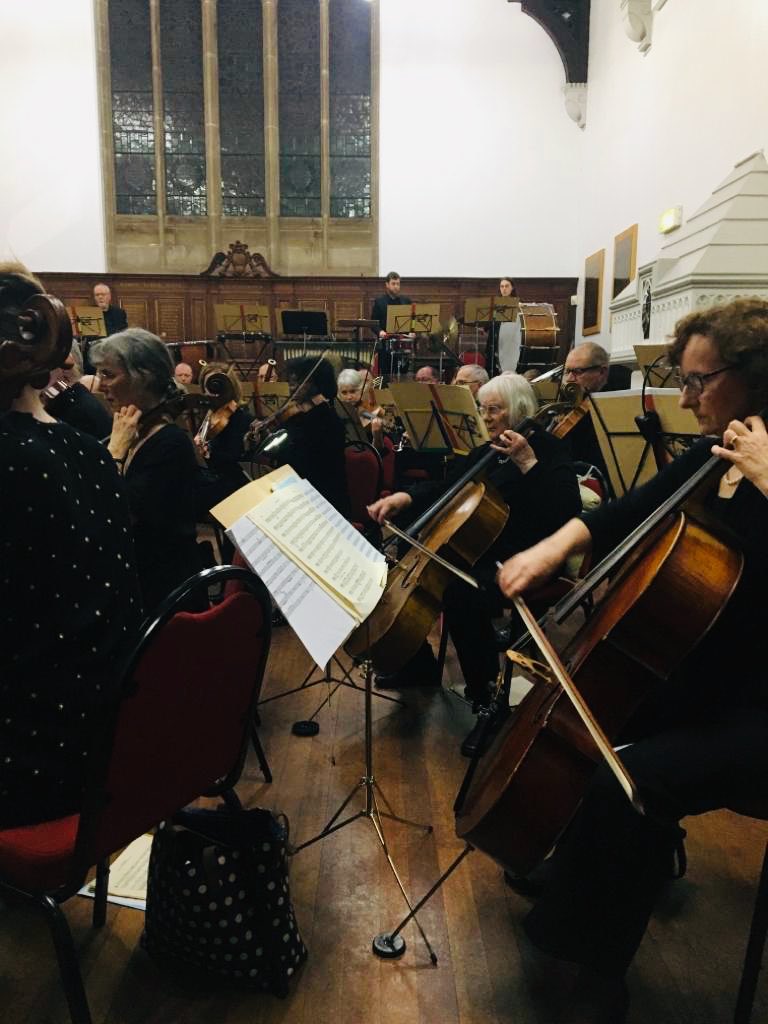 Thank you to all who braved the cold and rain to hear our #concert last night, and to @WGS1512 for graciously hosting us once again. See you all on 14th March! #Wolverhampton #classical #rachmaninov