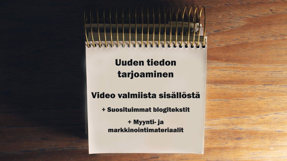 AitoVideo's tweet photo. Tässä sunnuntain kunniaksi muutama vinkki miten tarjota uutta tietoa videolla 📼📽️ #yritysvideo #videomarkkinointi 

Lisää videovinkkejä videolla: https://t.co/t8h1ByhtC9 https://t.co/qz9IM2ynF2