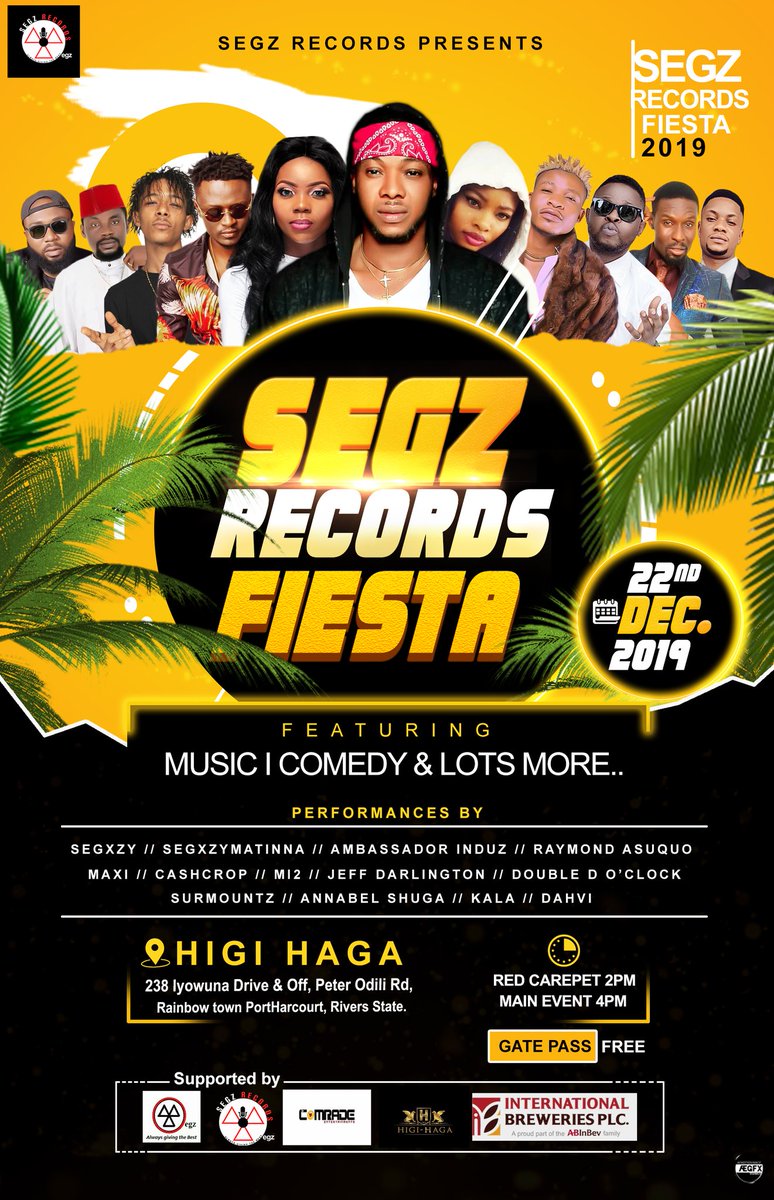 SegzRecords's tweet photo. Save the date now, you sure don't want to miss this fiesta for anything!
#segz records always giving the best!!? https://t.co/g4qnqPUsTs