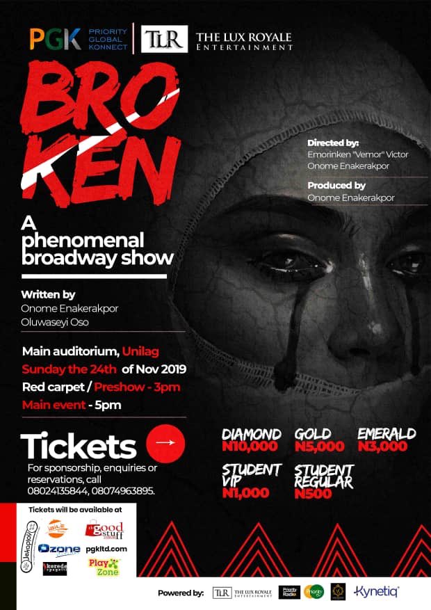 fadererah_'s tweet photo. If you get free tickets to see a Movie or a Musical which will you be going for?
RT & comment with
#brOKenLagos
https://t.co/NesywXgiI9 https://t.co/olCphSDQsa