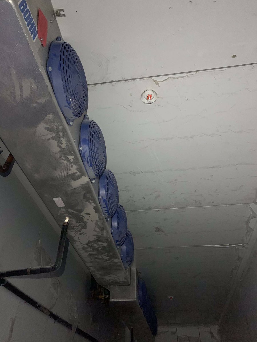 تركيب نظام #الاطفاء في #غرفة #التبريد في أحد مشاريعنا بمدينة #الخبر .
#الاطفاء #الحريق #السلامة #الدفاع_المدني

.