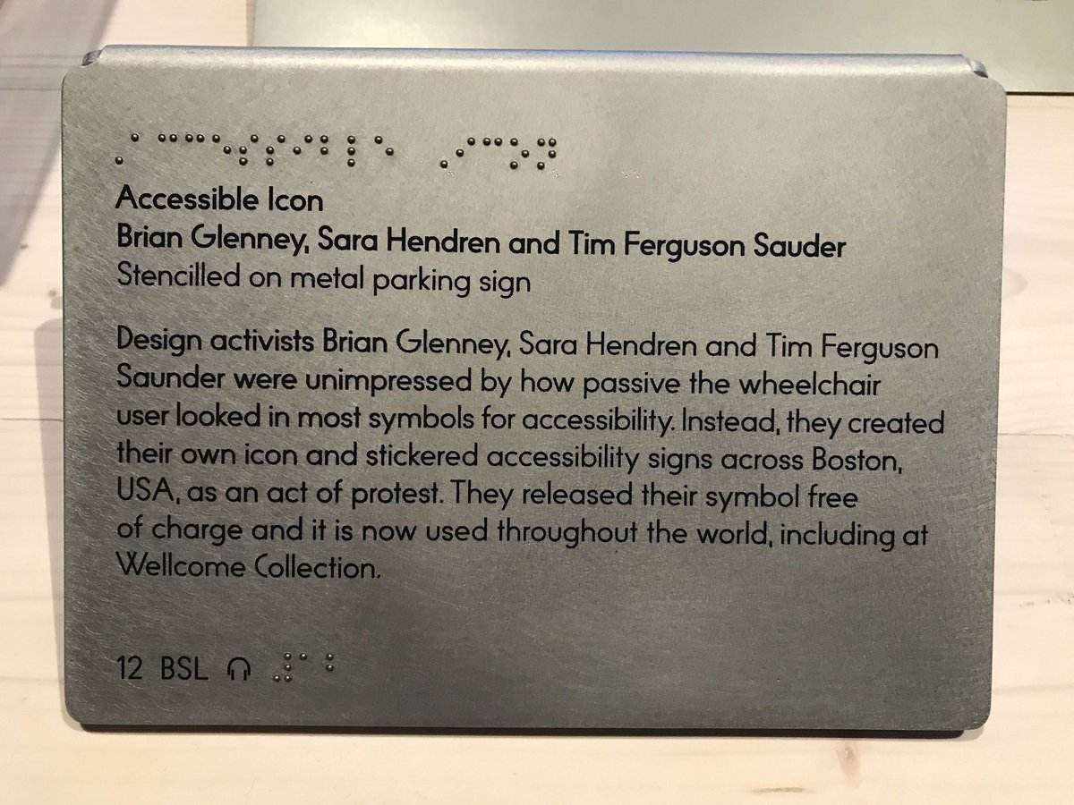 Jess Newell (@_jessnewell) on Twitter photo Had a wonderful afternoon at the Being Human exhibition at the <a href="/ExploreWellcome/">Wellcome Collection</a> a few weeks ago. Loved this accessibility icon shutting down the stigma that there is passivity in disability. Had a wonderful afternoon at the Being Human exhibition at the <a href="/ExploreWellcome/">Wellcome Collection</a> a few weeks ago. Loved this accessibility icon shutting down the stigma that there is passivity in disability.