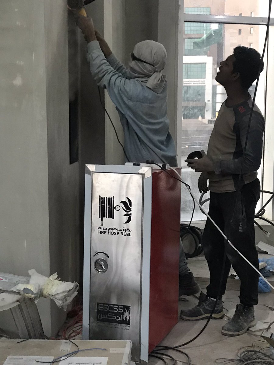 احد #مشاريعنا في مدينة #الرياض لـ #مقهى عالمي ..
#نظام_الاطفاء #الحريق #السلامة 

.