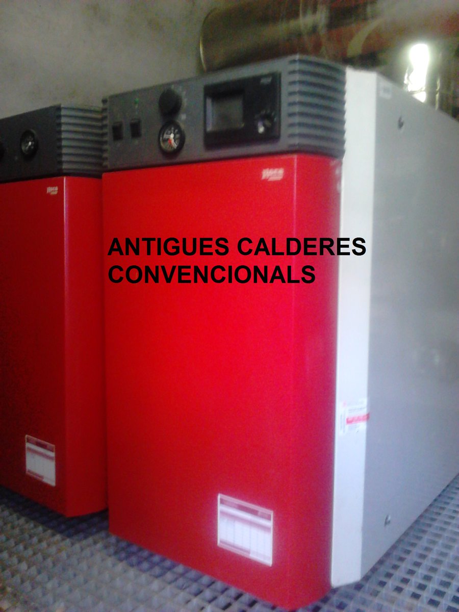 Aquest diumenge, en el #CAPPareClaret, comencem els treballs, per realitzar el canvi d'antigues calderes de calefacció, per noves de condensació d'alta eficiència energètica, més eficients.