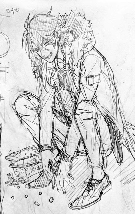 帝統って言われたので落書きした 