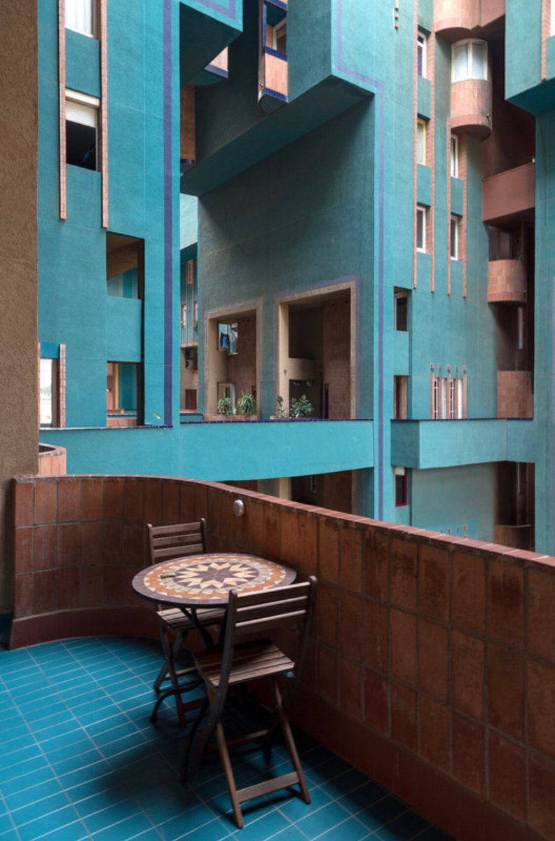 Ricardo Bofill’s Walden 7, Barcelona, 1975. Images from:  https://www.archdaily.com/332142/ad-classics-walden-7-ricardo-bofill