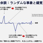 指導者が「褒めると成績が下がり、叱ると成績が上がる」と感じるのは錯覚だっだことが判明!