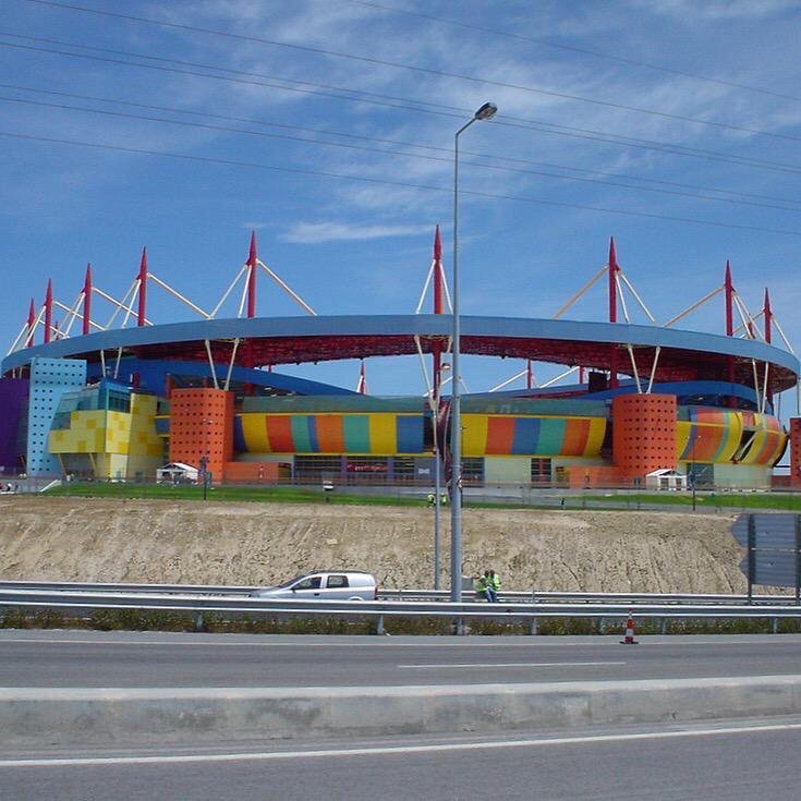 Aveiro Stadium, Portugal, 2003, Tomás Taveira. Images unknown source