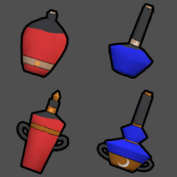 2kpixelstudios's tweet photo. We revamped our Weak HP and MP Potions and have now added Decent Potions for more healing! Find Twinora on Steam!
#linkinbio #rpg #celshading #turnbased #anime #strategygame #gaming #gamedev #photoshop #indiedev #unity #blender #indiegame #steam #steamgames #comingsoon https://t.co/AC1byaOPwa